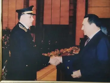 Major General Zaki Mokhtar Awarded the Order of the Republic